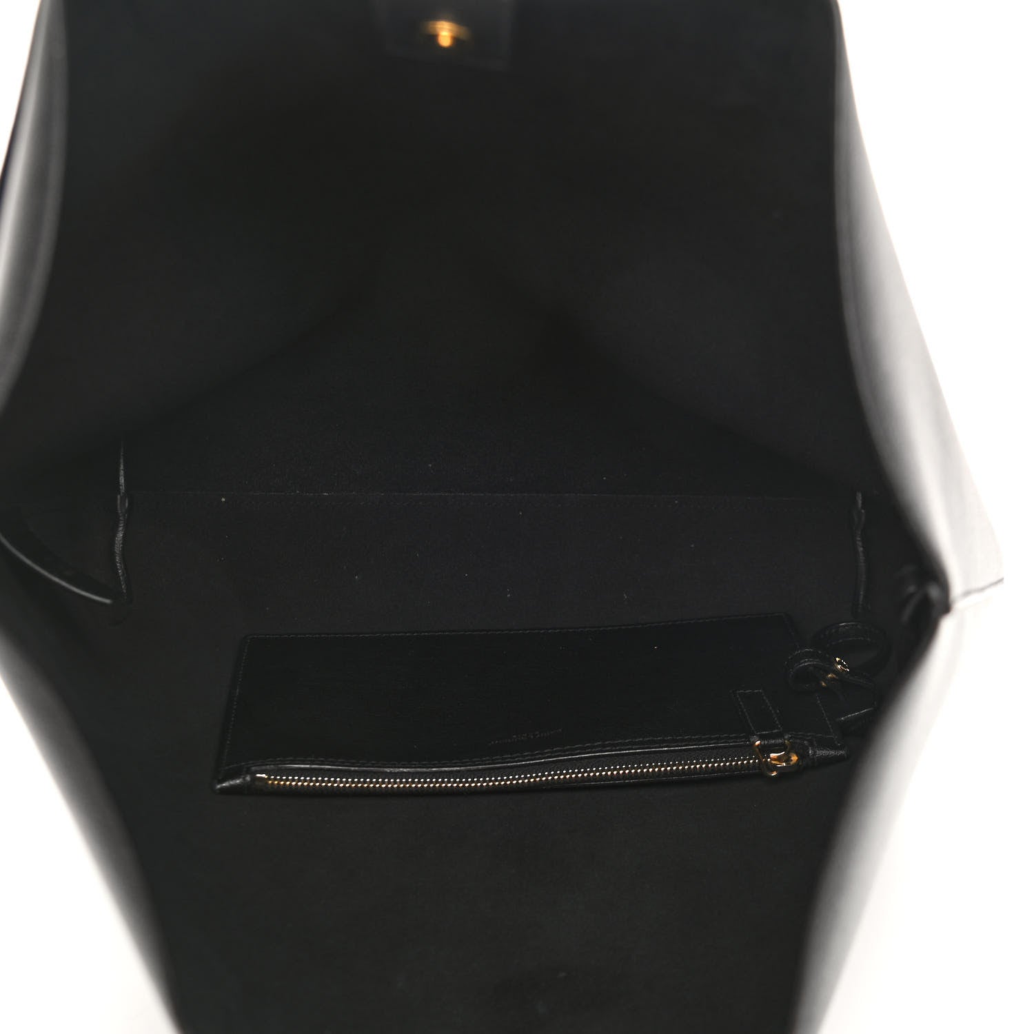 Saint Laurent Calfskin Medium Shopping Tote Black 5 of 15