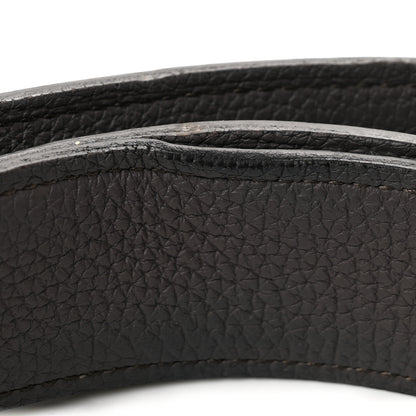 Hermes Box Togo 32mm Belt Strap 90 36 Black Etain 6 of 7
