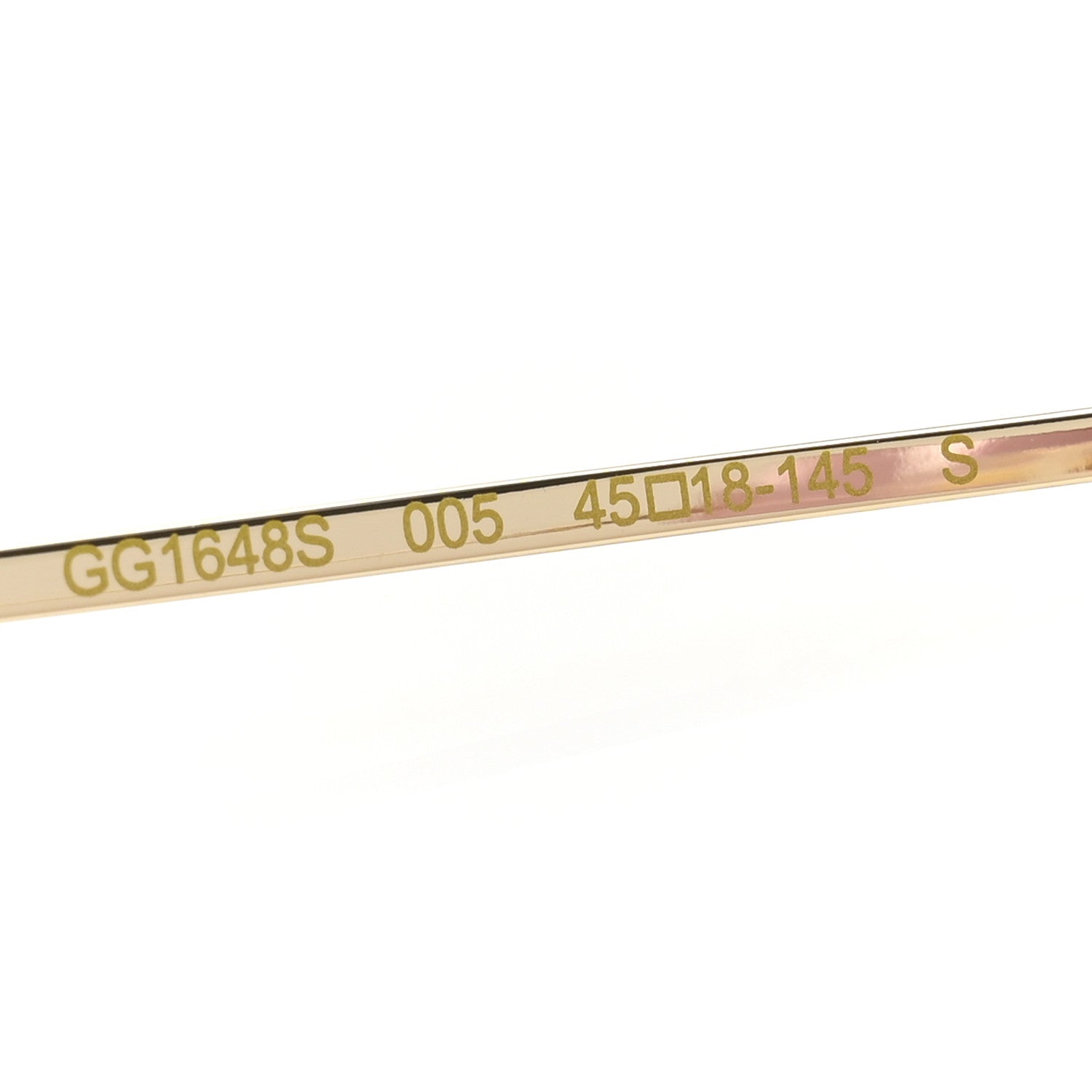 Gucci Metal Sunglasses GG1648S Pink Gold 1749471 – FASHIONPHILE