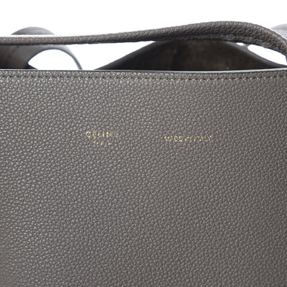 Celine Soft Grained Calfskin Medium Belt Cabas Phantom Taupe 7 of 11