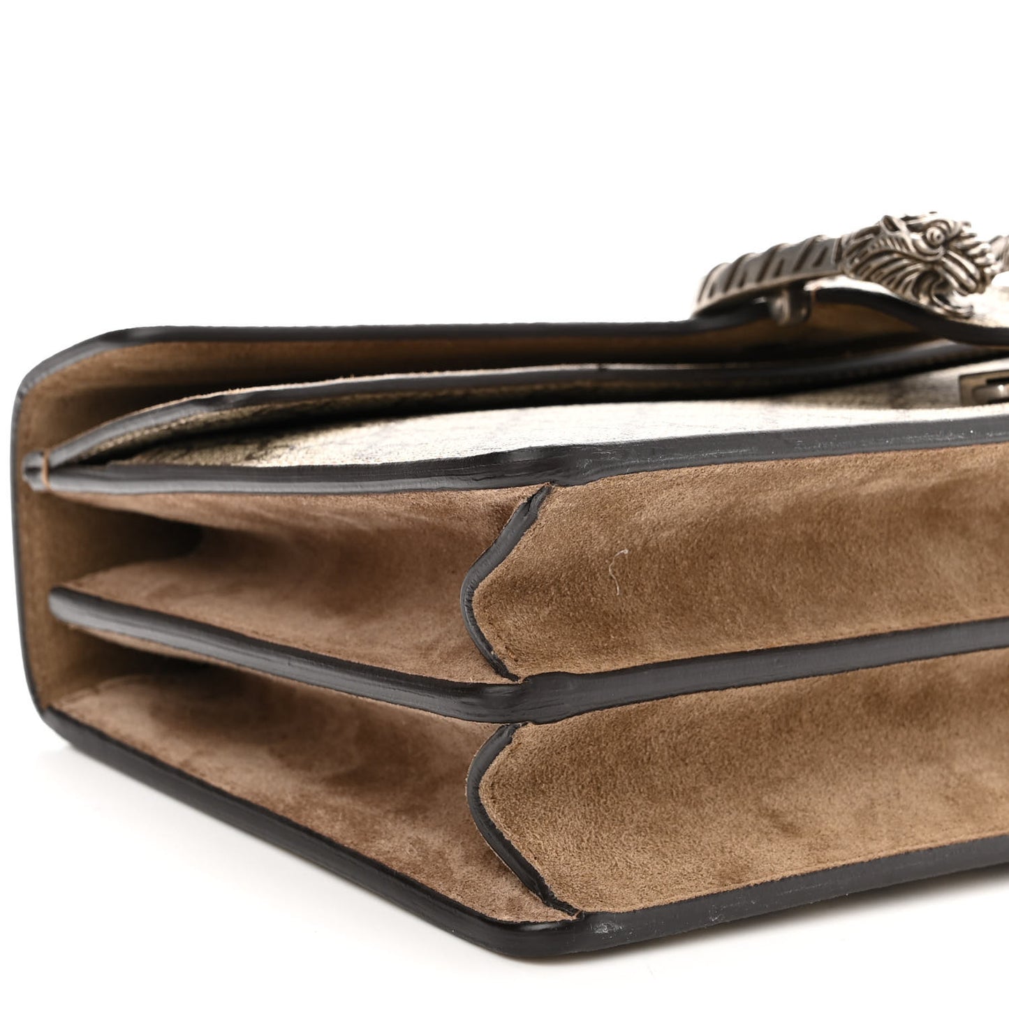 GG Supreme Monogram Small Dionysus Shoulder Bag Taupe