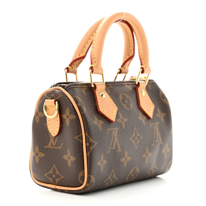 Louis Vuitton Monogram Nano Speedy Bandouliere 3 of 10