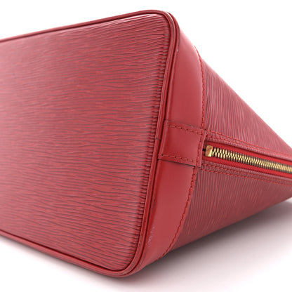 Louis Vuitton Epi Alma PM Castillan Red 11 of 16