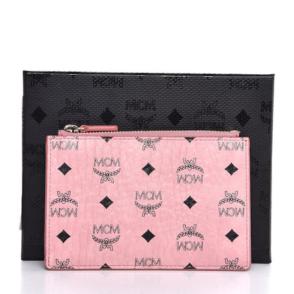 MCM Visetos Key Pouch Pink 9 of 9