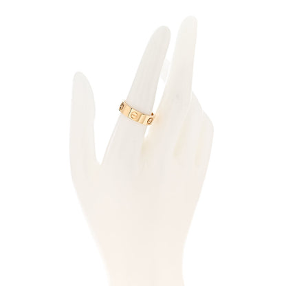 Cartier 18K Yellow Gold 5.5mm LOVE Ring 55 7.25 2 of 4