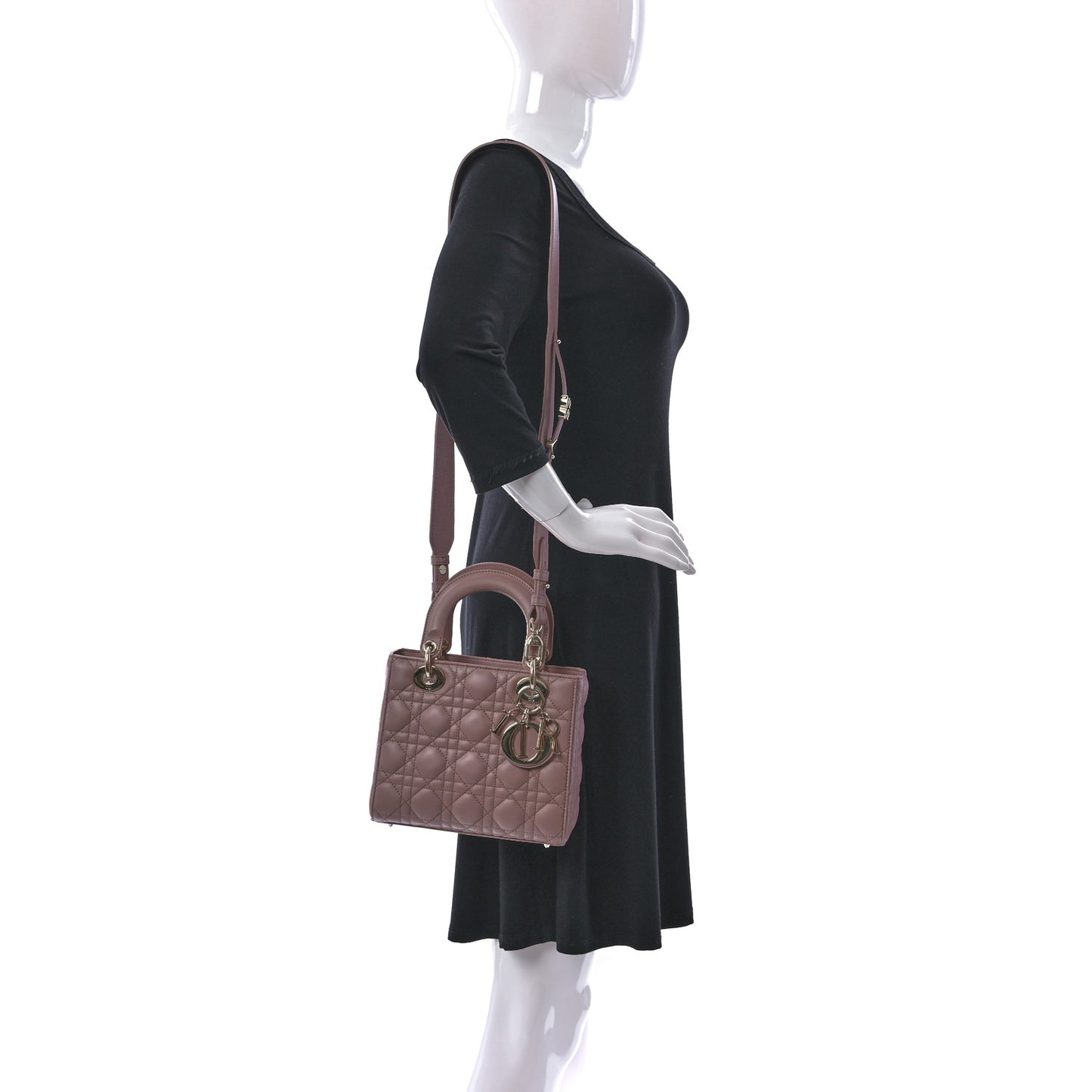 Lambskin Cannage Small My ABCDior Lady Dior Fard