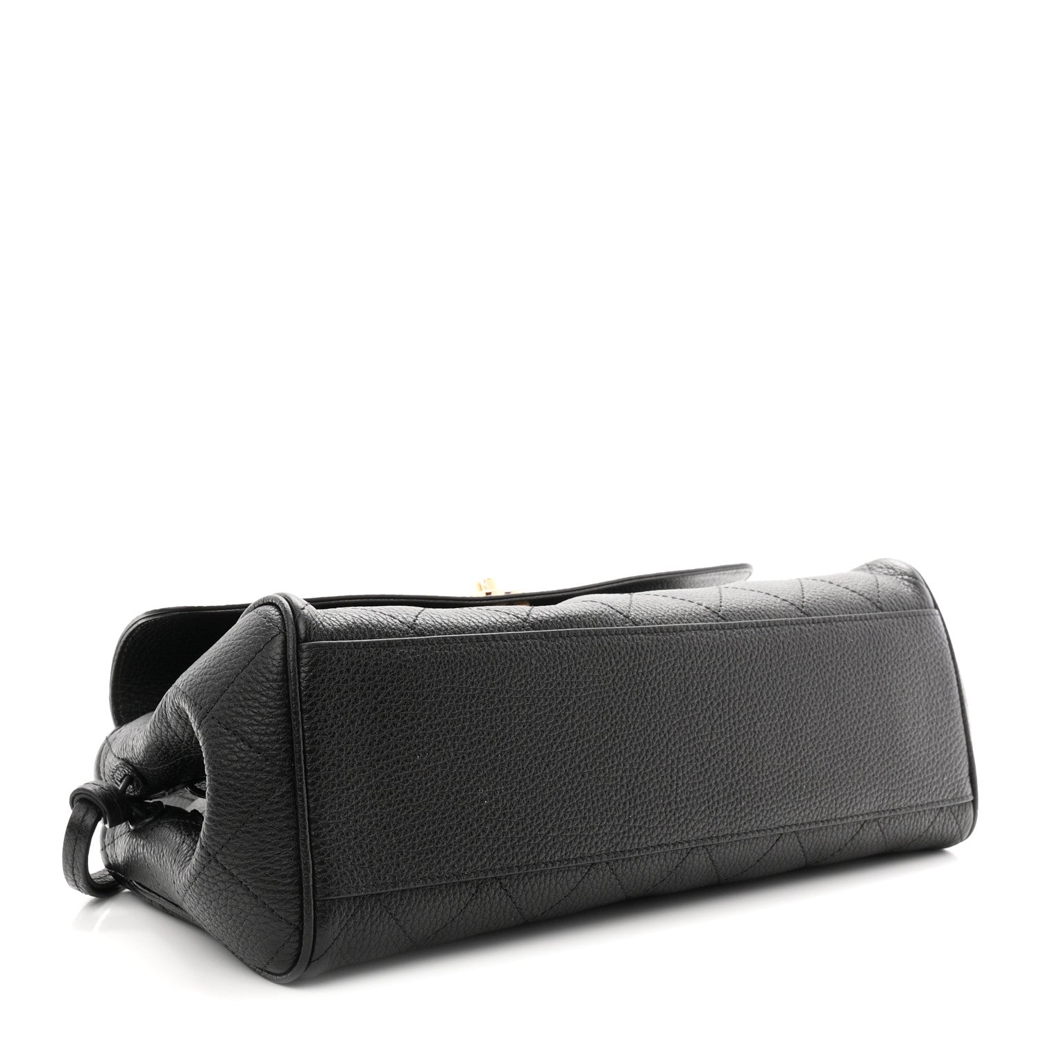 Chanel Grained Calfskin Stitched Urban Essentials Small Shopping Bag Black 4 of 10