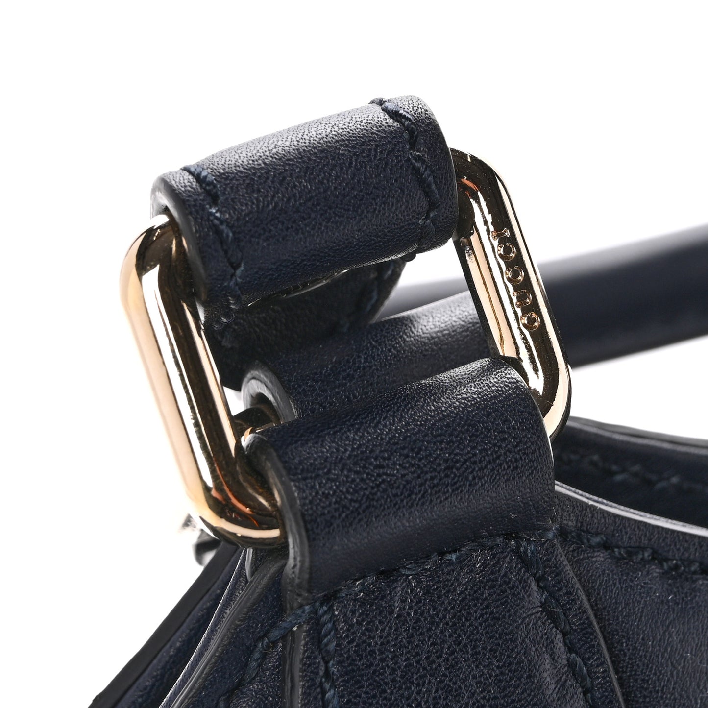 Guccissima Medium Sukey Tote Navy