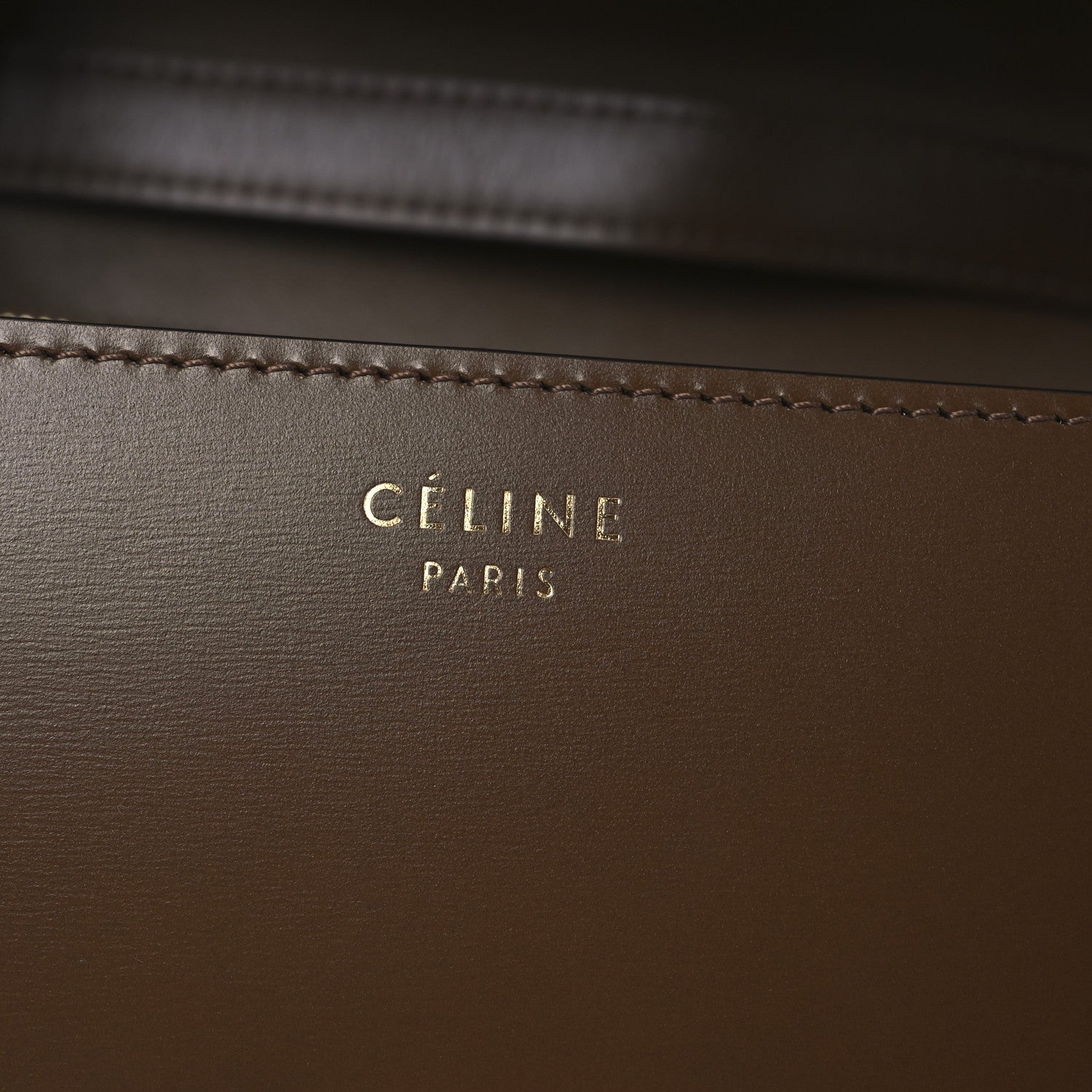 Celine Box Calfskin Medium Classic Box Flap Bag Camel 6 of 11