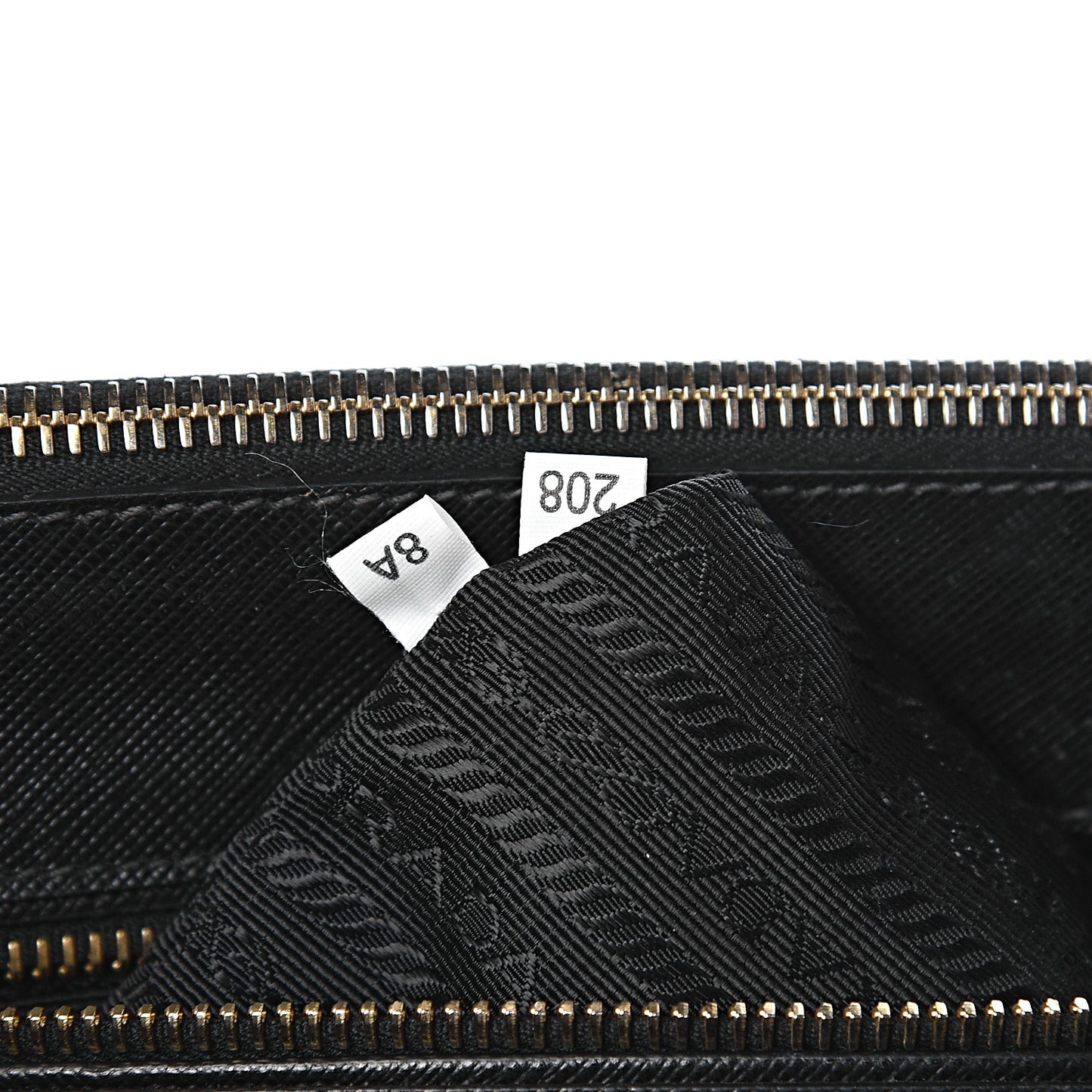 Saffiano Medium Galleria Double Zip Tote Black