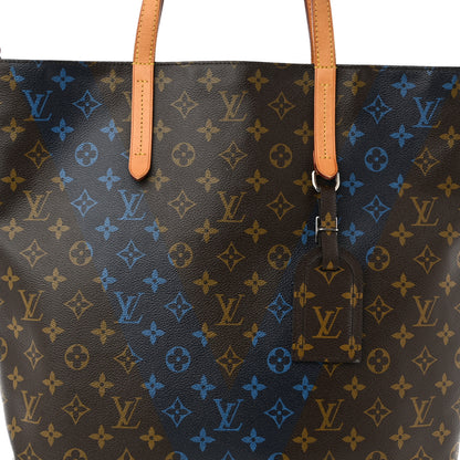 Louis Vuitton Monogram V Cabas Jour Blue 7 of 10