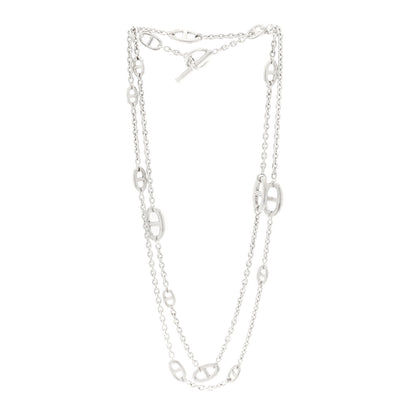 Hermes Sterling Silver Farandole Necklace 120 3 of 4