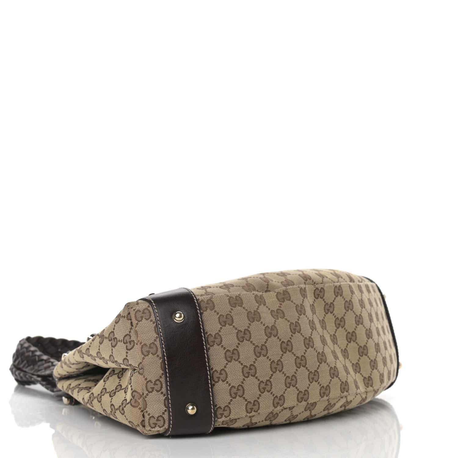 Gucci Monogram Medium Pelham Shoulder Bag Dark Brown 4 of 9