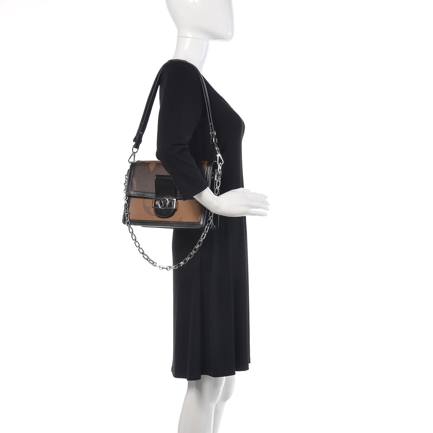 Reverse Monogram Giant Dauphine MM