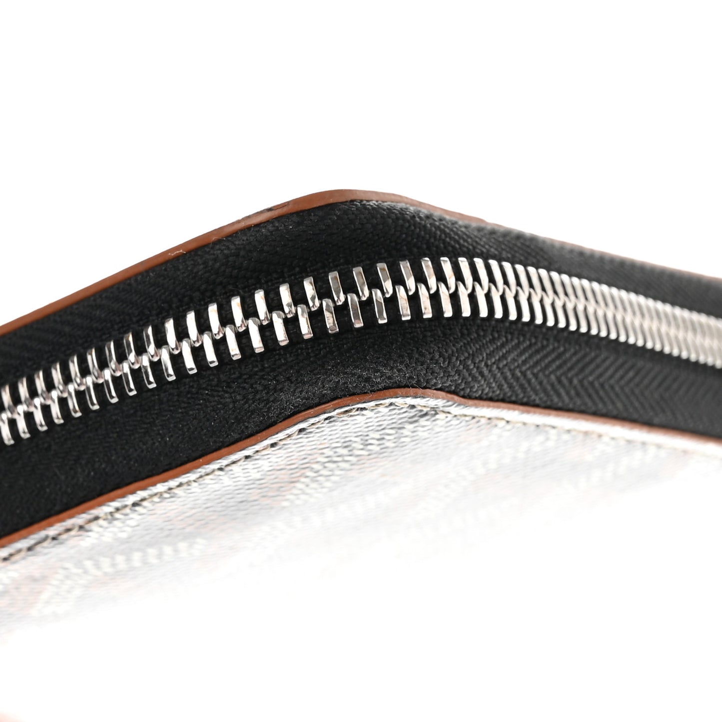 Goyardine Matignon Zip Around GM Wallet Black Gold