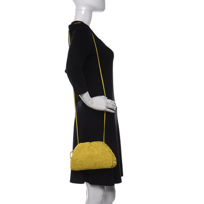 Bottega Veneta Boucle Curly Raffia The Mini Pouch Mirabelle 2 of 10