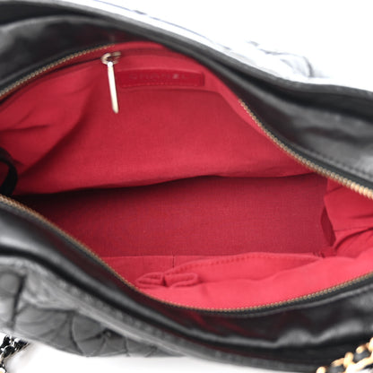 Chanel Aged Calfskin Quilted Large Gabrielle Hobo Black 5 of 13