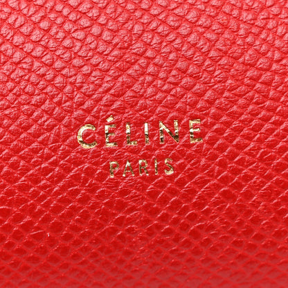 Celine Baby Grained Calfskin Micro Belt Bag Coquelicot 6 of 10