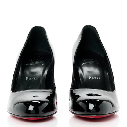 Christian Louboutin Patent Dolly 85 Pumps 38.5 Black 2 of 11