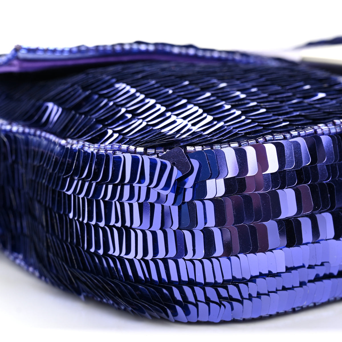 Silk Sequin Baguette 26424 Purple