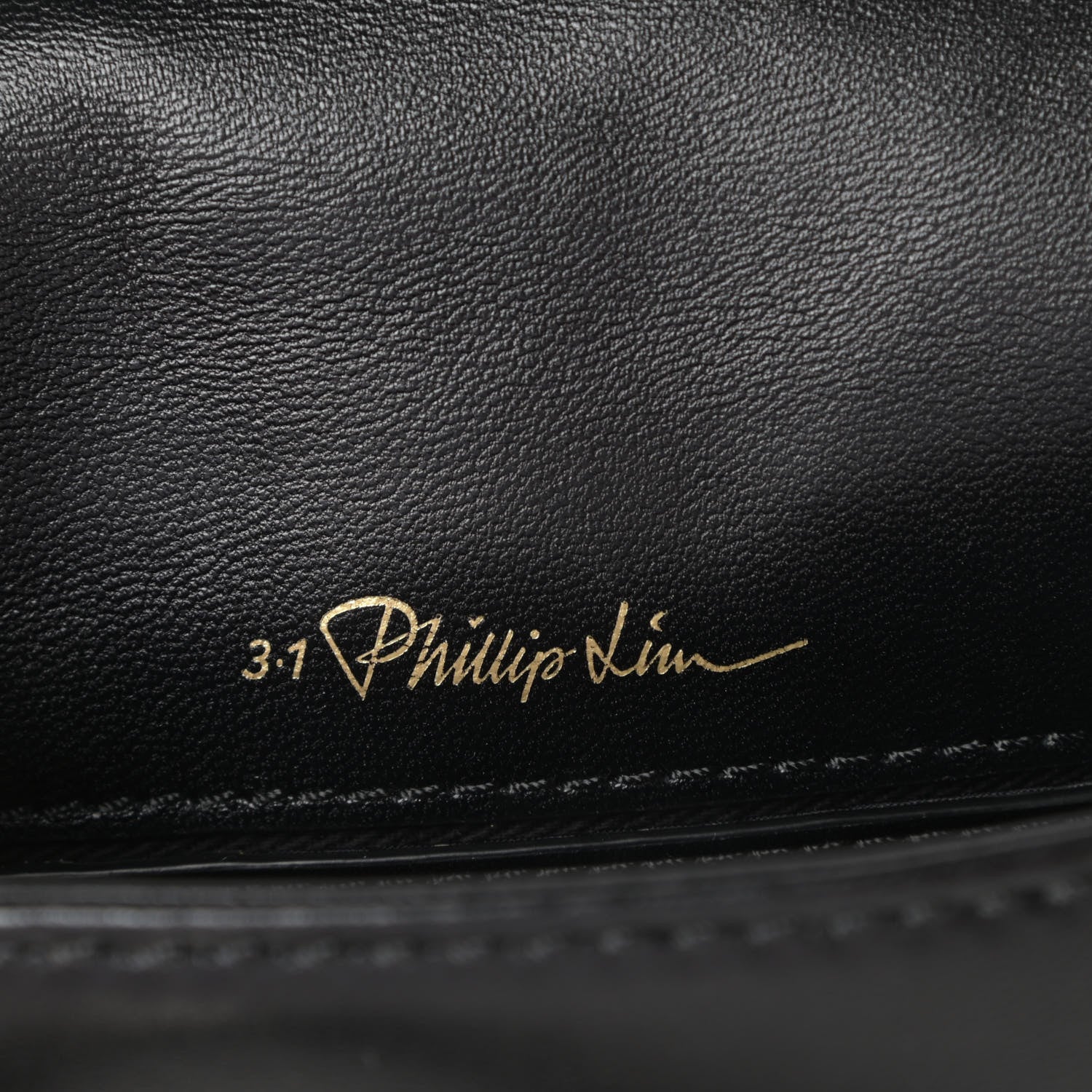 3.1 Phillip Lim Calfskin Alix Soft Flap Clutch Black 6 of 8