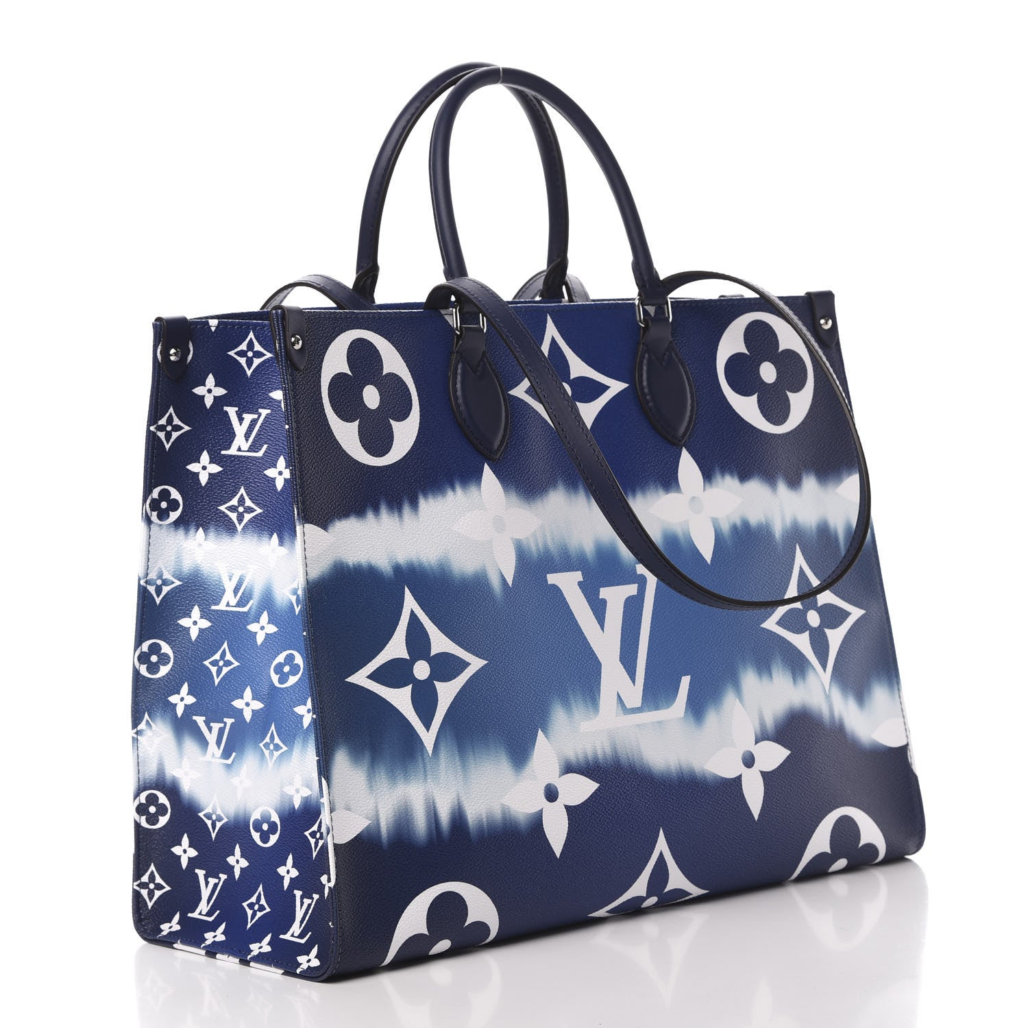 Louis Vuitton Monogram Escale Onthego GM Blue 4 of 11