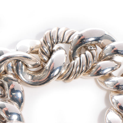 David Yurman Sterling Silver Cordelia Curb Link Bracelet 3 of 5