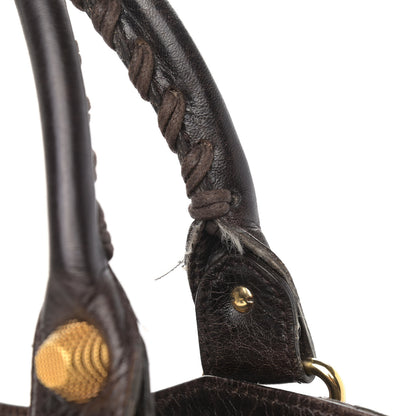 Balenciaga Chevre Giant 21 Gold Hardware Part Time Dark Brown 11 of 15