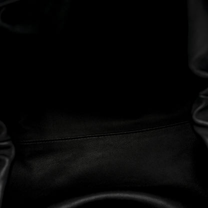 Bottega Veneta Smooth Butter Calf The Pouch Oversized Clutch Black 5 of 9