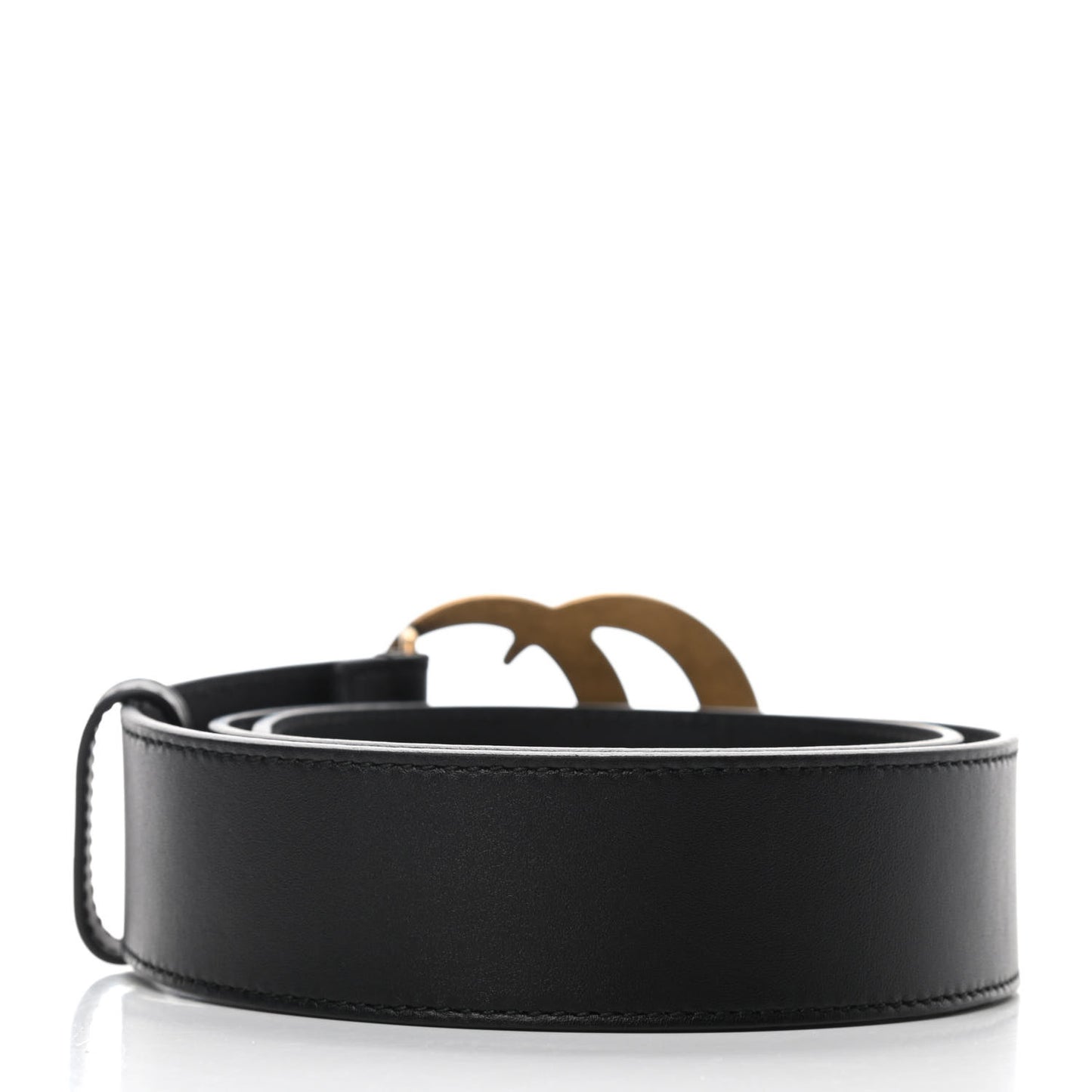 Calfskin Double G 40mm Belt 80 32 Black