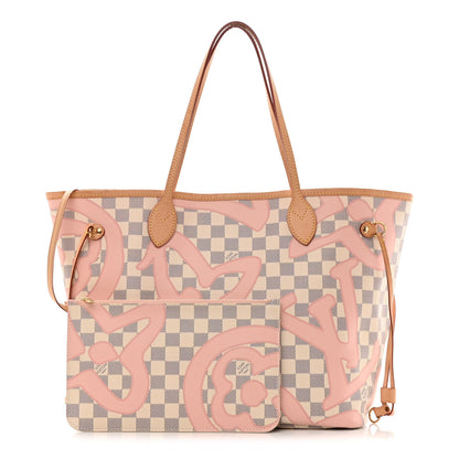 Louis Vuitton Damier Azur Tahitienne Neverfull MM 1 of 21