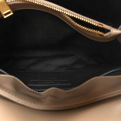 Saint Laurent Calfskin Y Quilted Monogram Small Loulou Chain Satchel Dark Beige 6 of 11