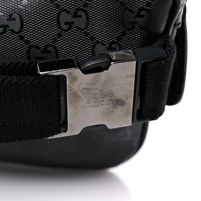 Gucci Imprime Monogram Belt Bag Black 10 of 10