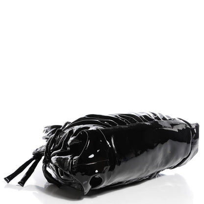 Gucci Patent Medium Hysteria Top Handle Bag Black 4 of 7