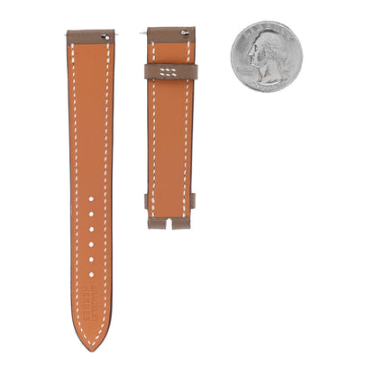 Hermes Swift 38mm Apple Watch Band Etoupe 2 of 5