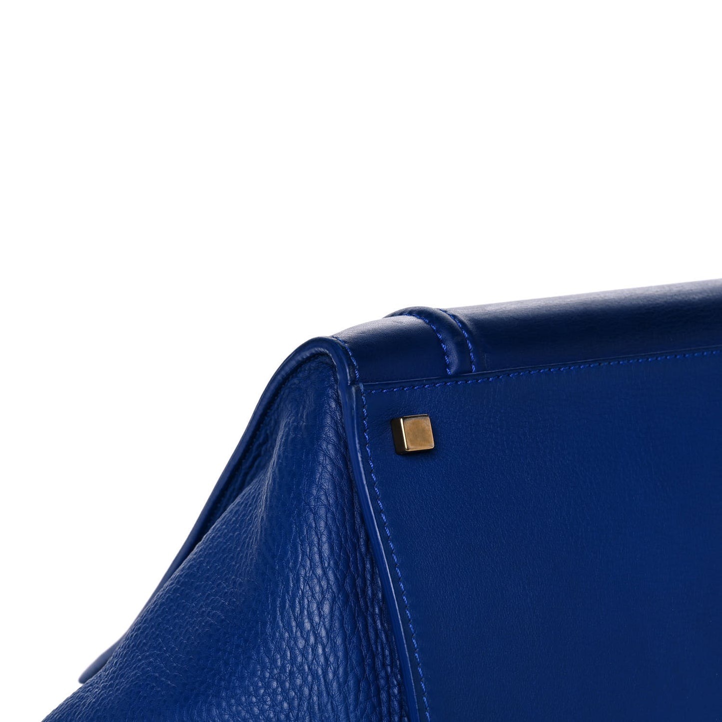 Supple Calfskin Medium Phantom Luggage Royal Blue
