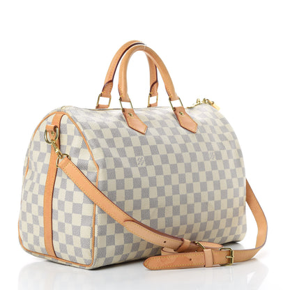 Louis Vuitton Damier Azur Speedy Bandouliere 35 3 of 18