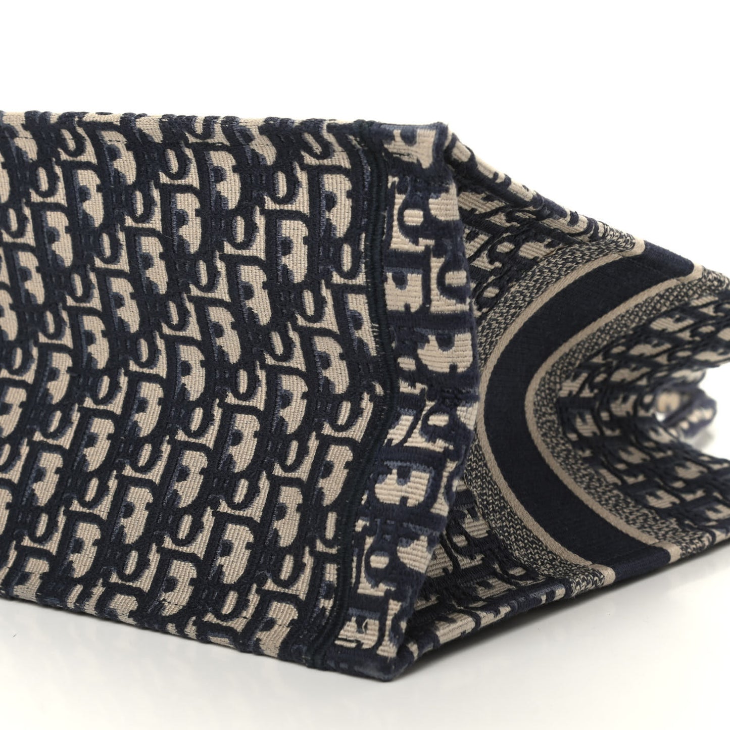 Oblique Medium Book Tote Blue Multicolor