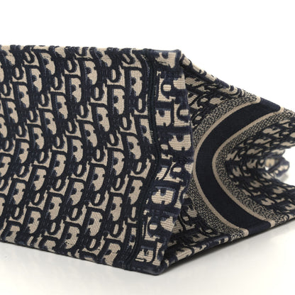 Christian Dior Oblique Medium Book Tote Blue Multicolor 8 of 8