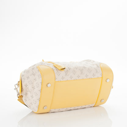 Louis Vuitton Monogram Denim Speedy Round Yellow 4 of 6