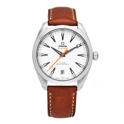 Omega Stainless Steel Calfskin 41mm Seamaster Aqua Terra 150M Co-Axial Master Chronometer Automatic Watch 220.12.41.21.02.001 1 of 5
