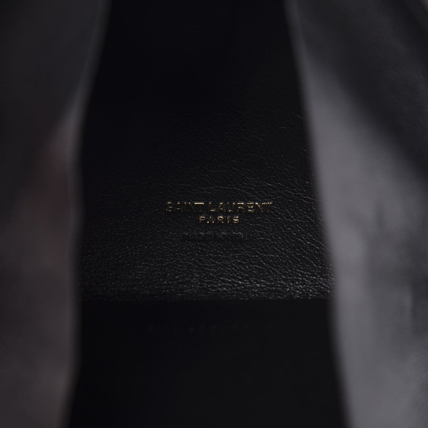 Lambskin Pyramid Clutch Black