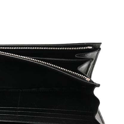 Christian Dior Patent Lambskin Cannage Lady Dior Rendezvous Wallet On Chain Black 5 of 10