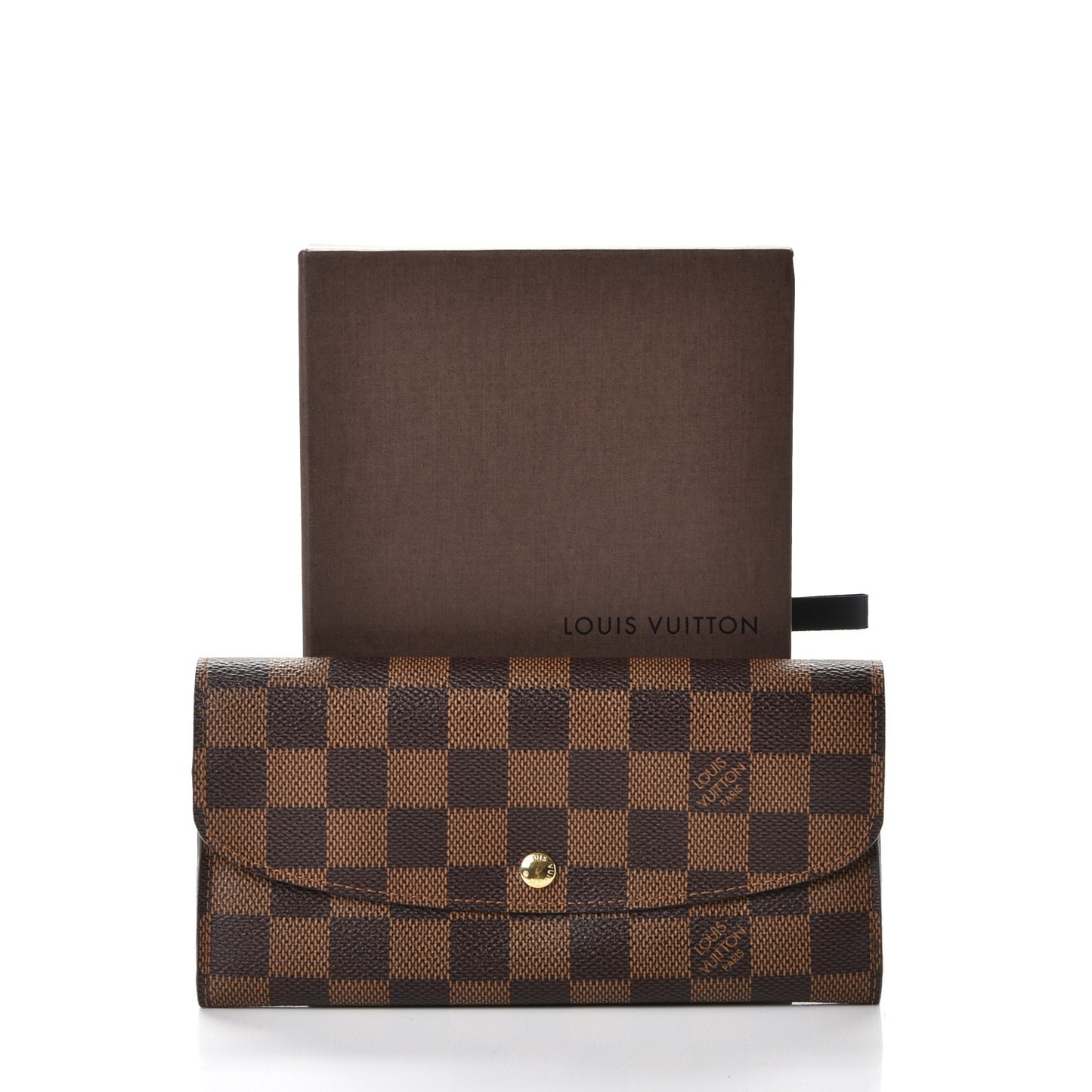Damier Ebene Emilie Wallet