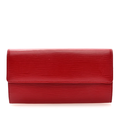 Louis Vuitton Epi Sarah Wallet Castillan Red 1 of 6