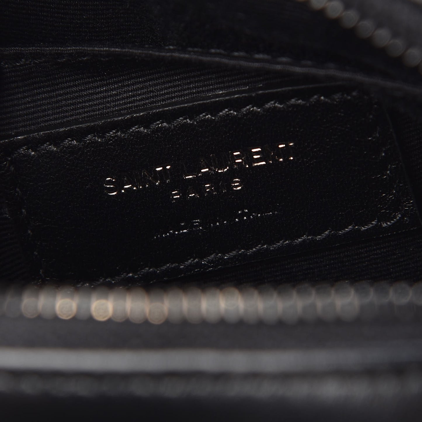 Calfskin Matelasse Monogram Lou Belt Bag Black