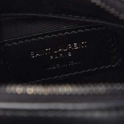 Saint Laurent Calfskin Matelasse Monogram Lou Belt Bag Black 6 of 7