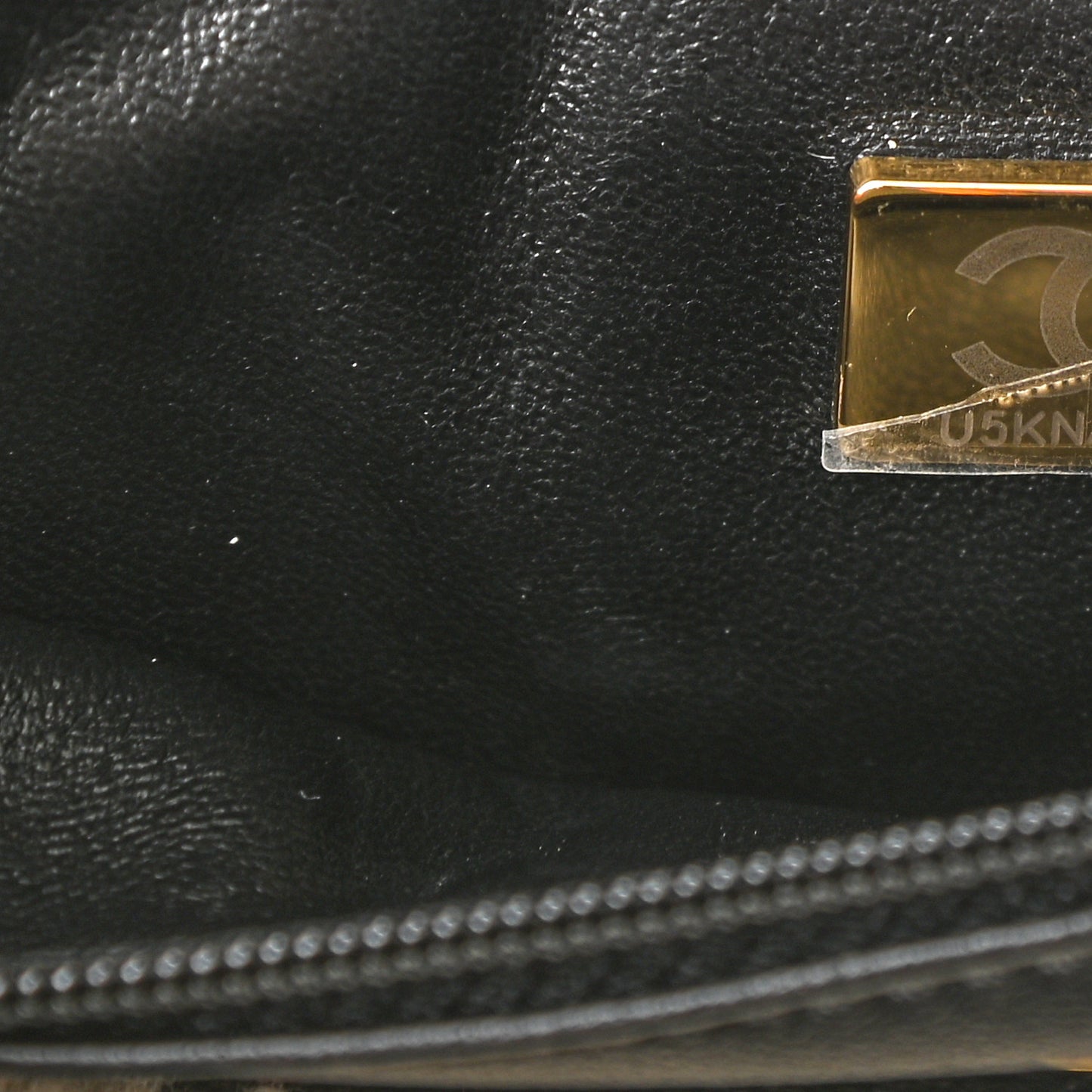 Crumpled Calfskin Shearling Sheepskin Quilted Medium Chanel 19 Flap Black