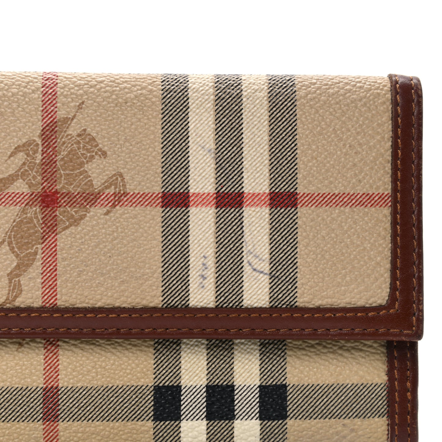 Haymarket Check Penrose Continental Wallet Tan