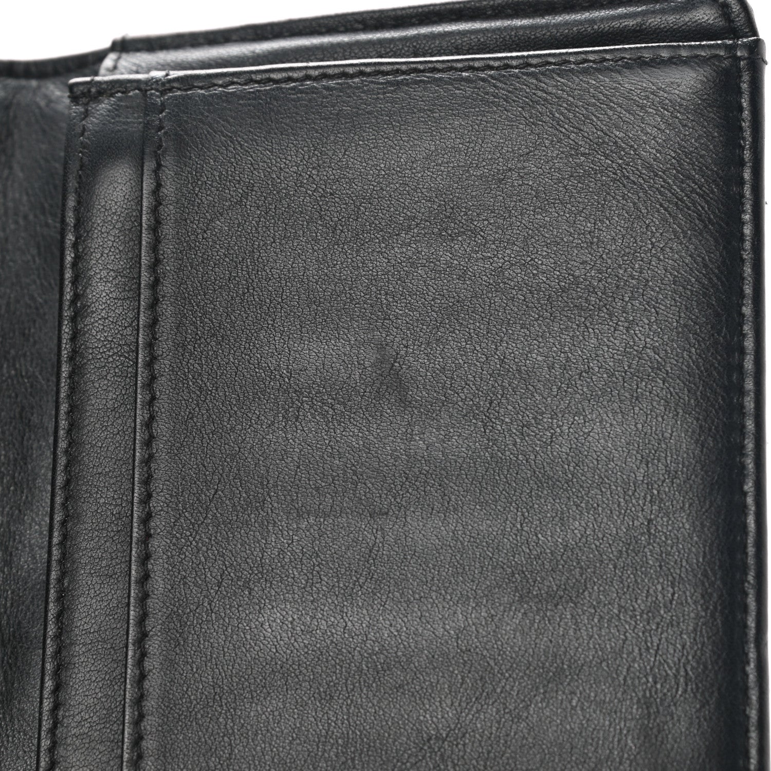 Chanel Patent Quilted Brilliant Yen Wallet Black 10 of 12